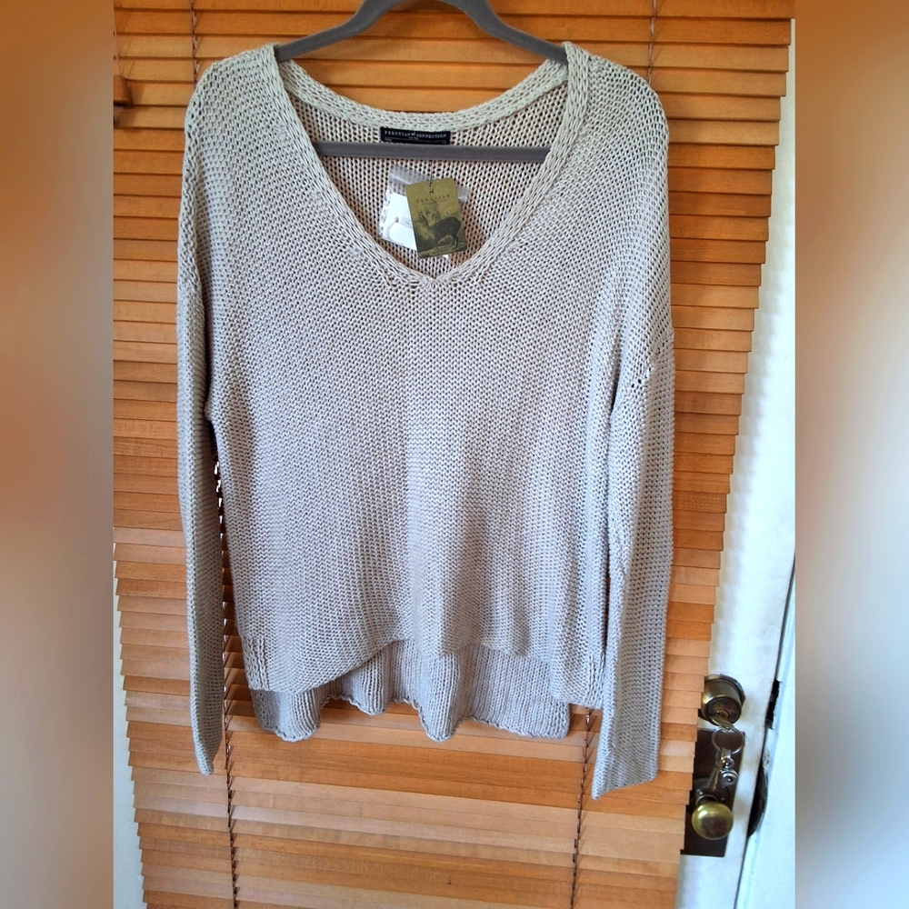 Peruvian Connection Barrio Viejo pullover oversized xs